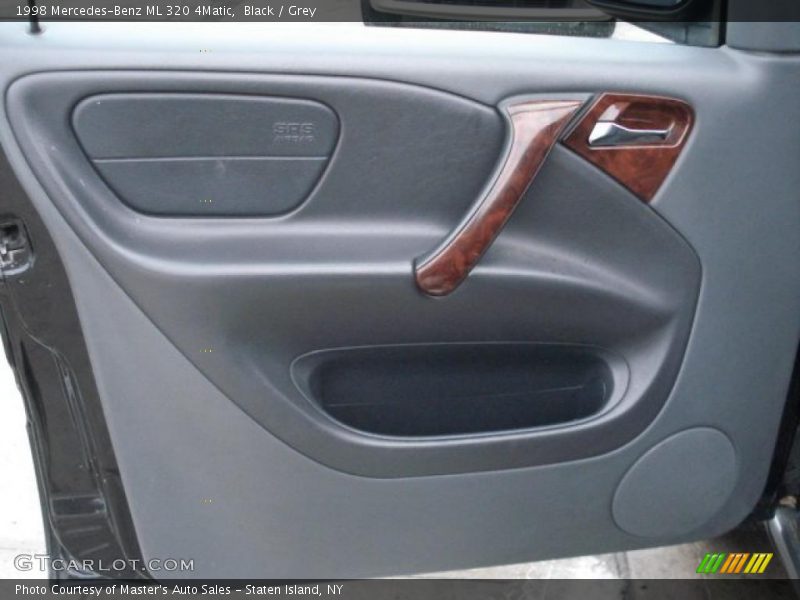 Black / Grey 1998 Mercedes-Benz ML 320 4Matic