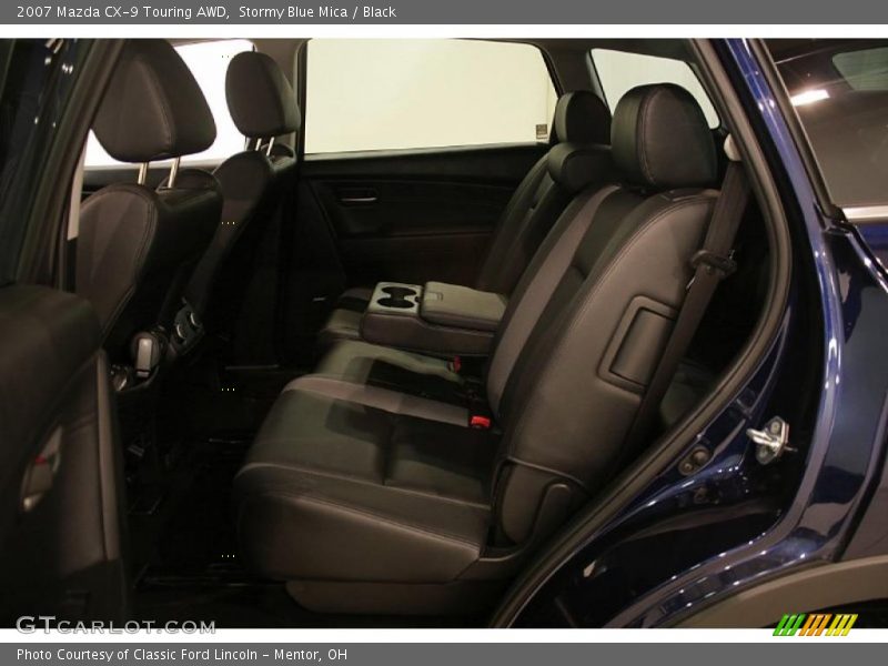 Stormy Blue Mica / Black 2007 Mazda CX-9 Touring AWD