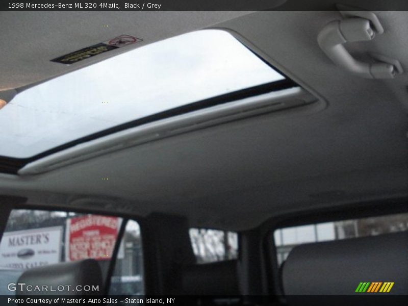 Black / Grey 1998 Mercedes-Benz ML 320 4Matic