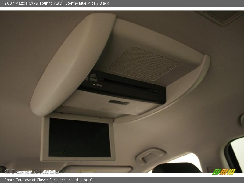 Stormy Blue Mica / Black 2007 Mazda CX-9 Touring AWD