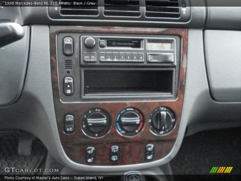 Black / Grey 1998 Mercedes-Benz ML 320 4Matic