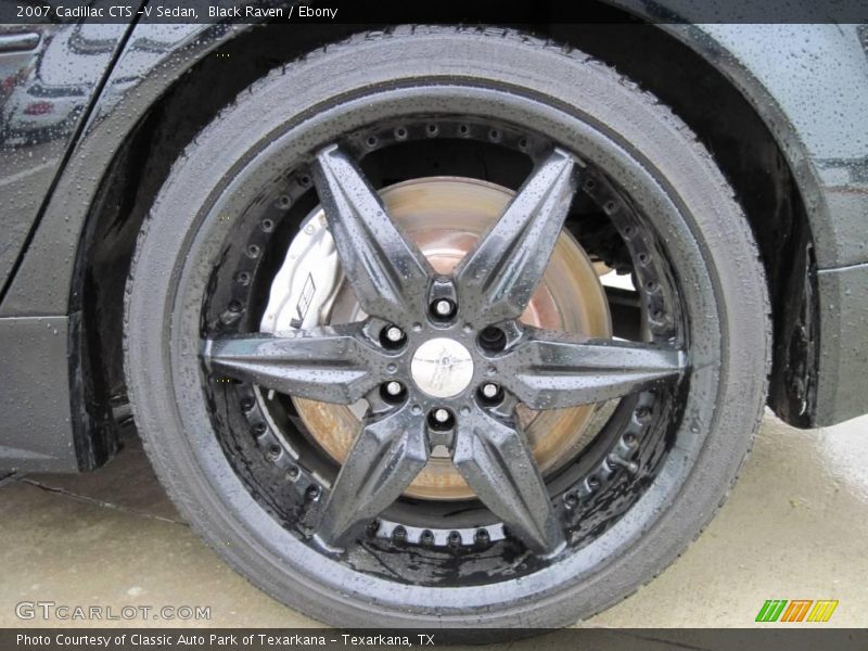 Black Raven / Ebony 2007 Cadillac CTS -V Sedan