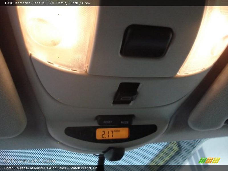 Black / Grey 1998 Mercedes-Benz ML 320 4Matic