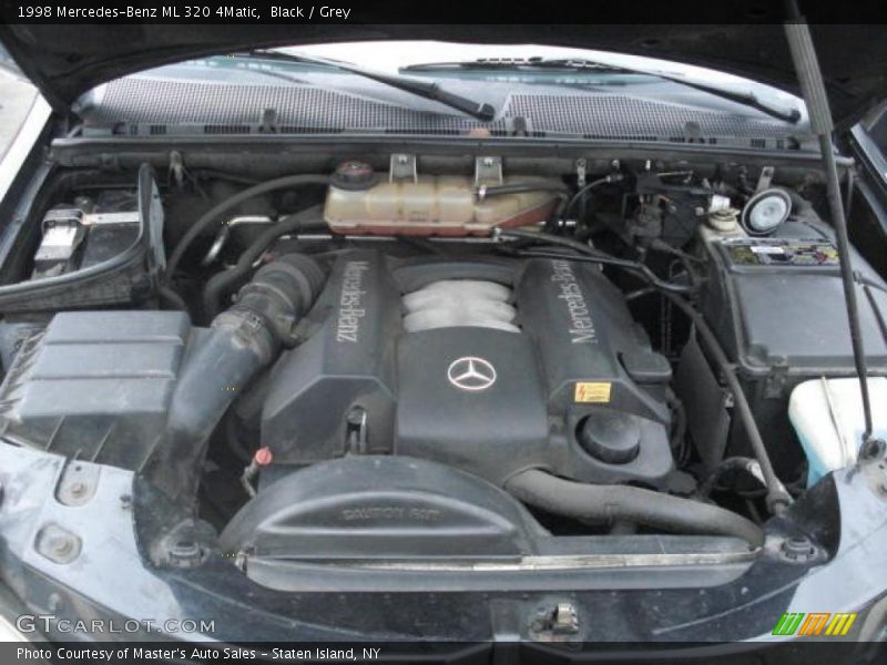 Black / Grey 1998 Mercedes-Benz ML 320 4Matic