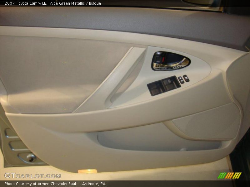 Aloe Green Metallic / Bisque 2007 Toyota Camry LE