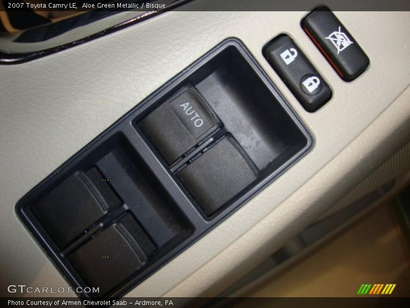 Aloe Green Metallic / Bisque 2007 Toyota Camry LE