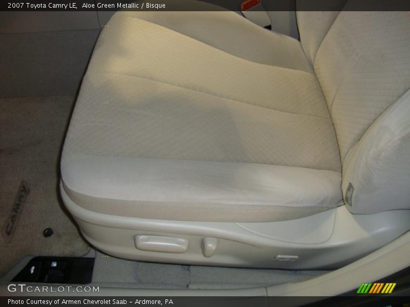 Aloe Green Metallic / Bisque 2007 Toyota Camry LE