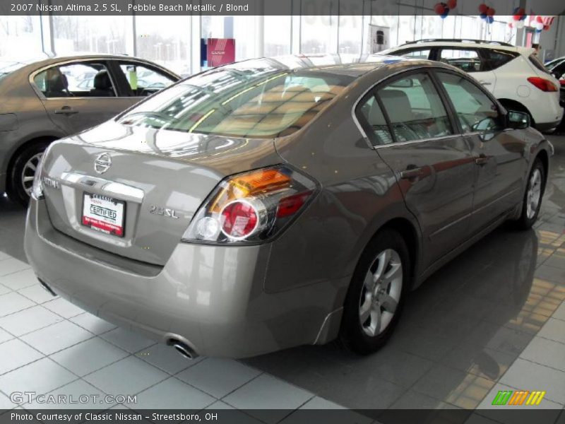 Pebble Beach Metallic / Blond 2007 Nissan Altima 2.5 SL