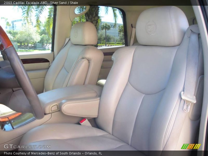 Silver Sand / Shale 2003 Cadillac Escalade AWD