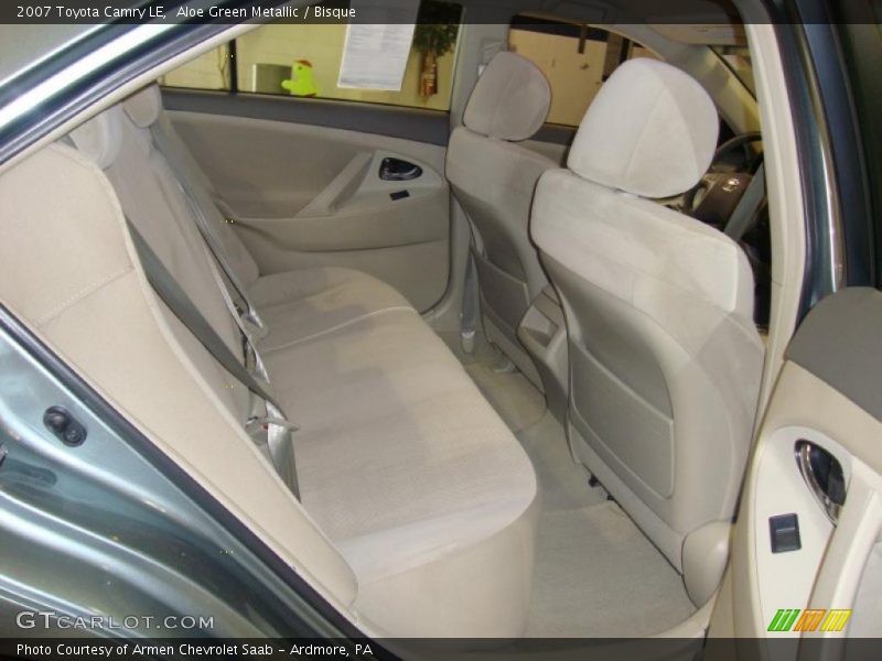 Aloe Green Metallic / Bisque 2007 Toyota Camry LE