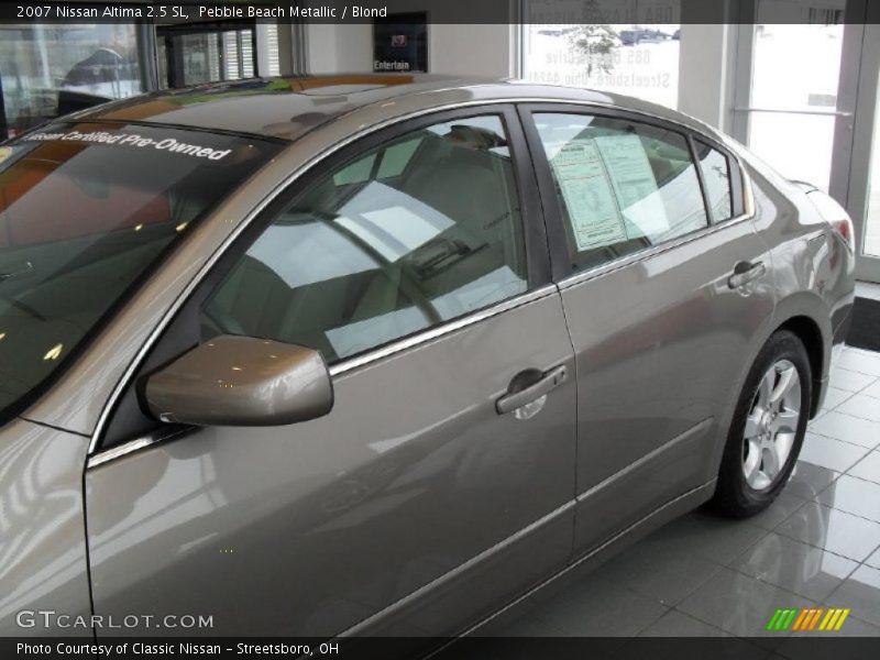 Pebble Beach Metallic / Blond 2007 Nissan Altima 2.5 SL