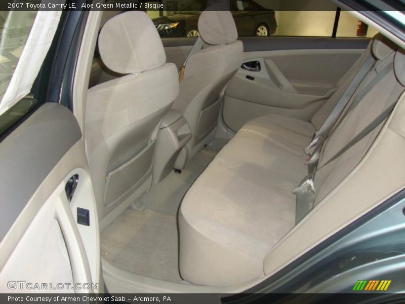 Aloe Green Metallic / Bisque 2007 Toyota Camry LE