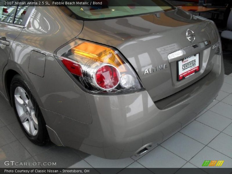 Pebble Beach Metallic / Blond 2007 Nissan Altima 2.5 SL