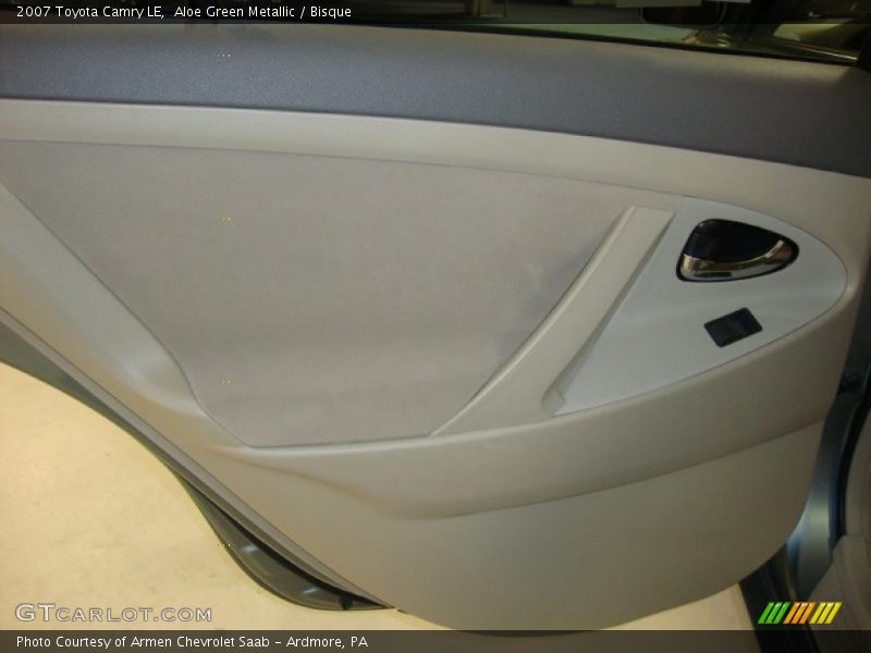 Aloe Green Metallic / Bisque 2007 Toyota Camry LE