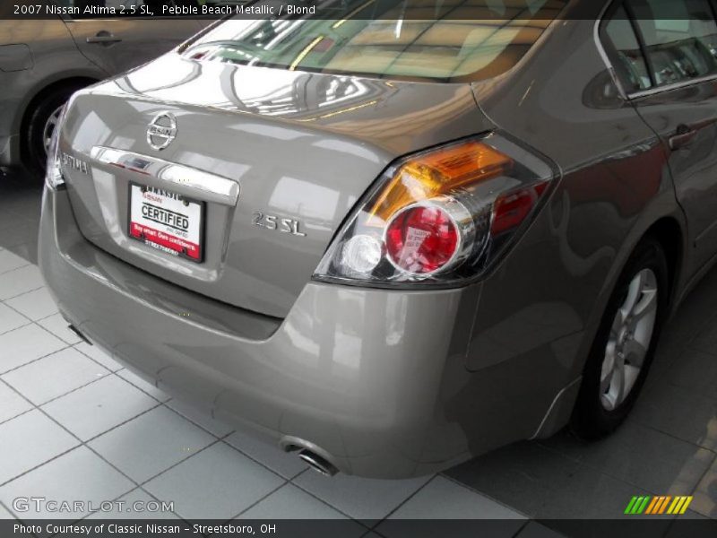 Pebble Beach Metallic / Blond 2007 Nissan Altima 2.5 SL