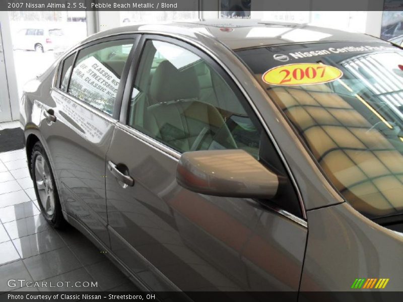 Pebble Beach Metallic / Blond 2007 Nissan Altima 2.5 SL