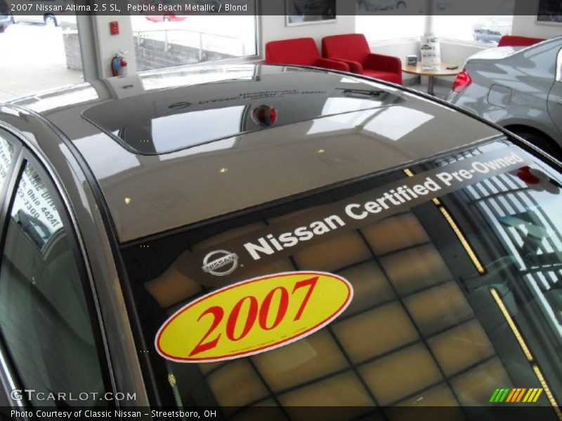 Pebble Beach Metallic / Blond 2007 Nissan Altima 2.5 SL