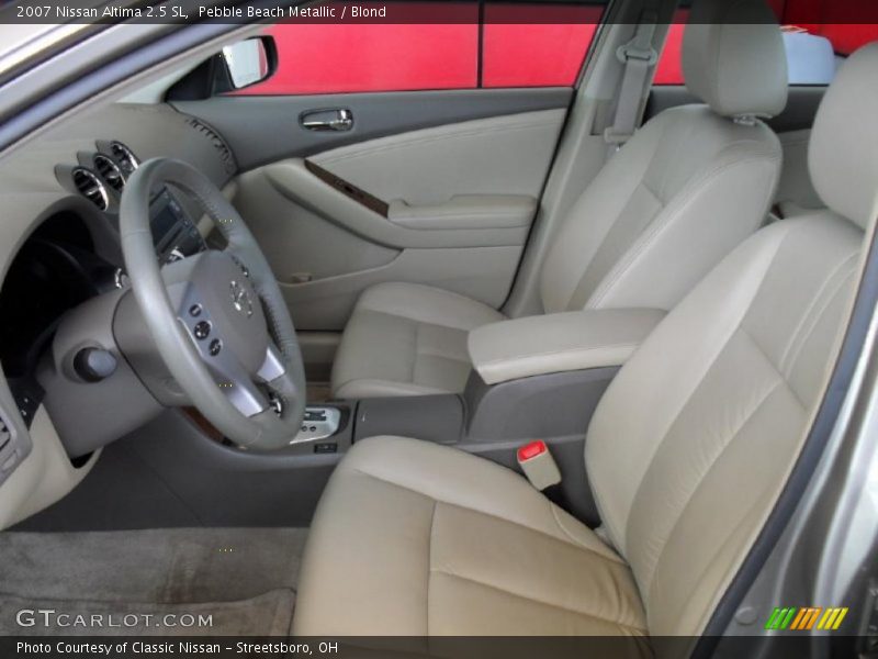 Pebble Beach Metallic / Blond 2007 Nissan Altima 2.5 SL