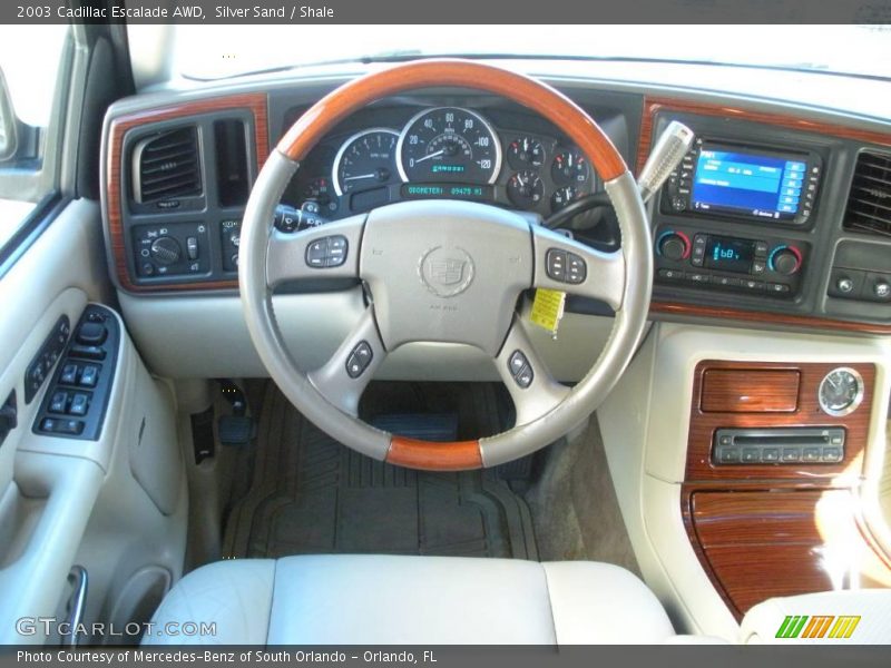 Silver Sand / Shale 2003 Cadillac Escalade AWD