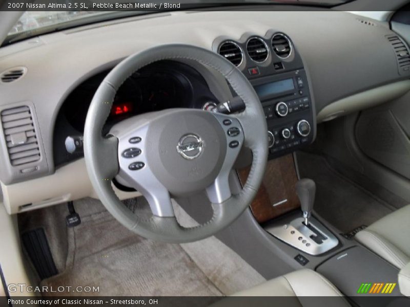 Pebble Beach Metallic / Blond 2007 Nissan Altima 2.5 SL