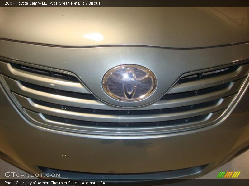 Aloe Green Metallic / Bisque 2007 Toyota Camry LE