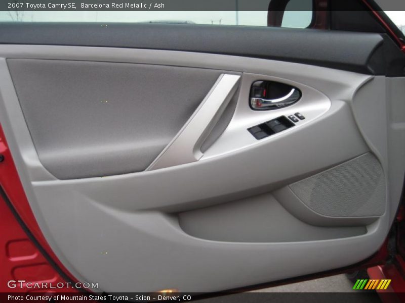 Barcelona Red Metallic / Ash 2007 Toyota Camry SE