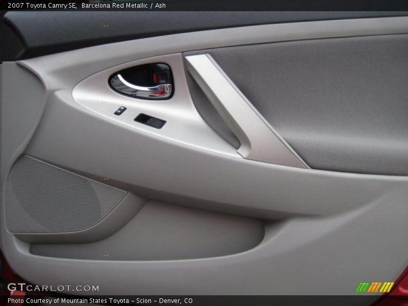 Barcelona Red Metallic / Ash 2007 Toyota Camry SE