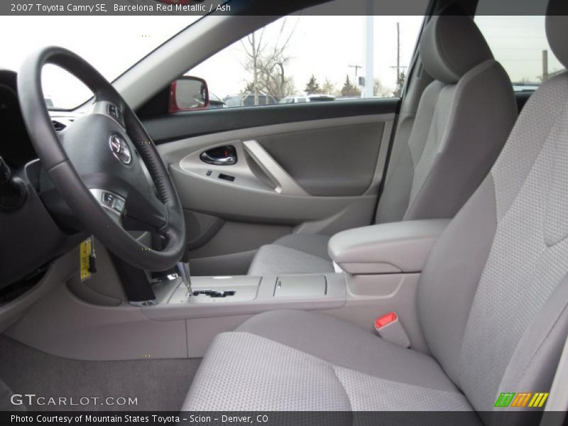 Barcelona Red Metallic / Ash 2007 Toyota Camry SE