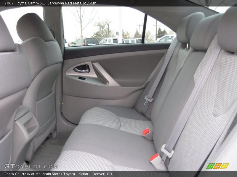 Barcelona Red Metallic / Ash 2007 Toyota Camry SE