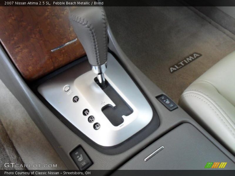 Pebble Beach Metallic / Blond 2007 Nissan Altima 2.5 SL