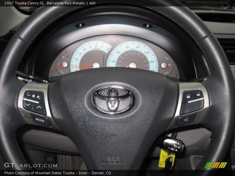 Barcelona Red Metallic / Ash 2007 Toyota Camry SE