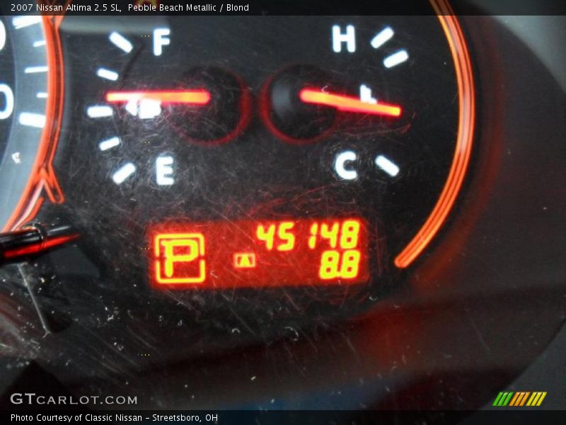Pebble Beach Metallic / Blond 2007 Nissan Altima 2.5 SL