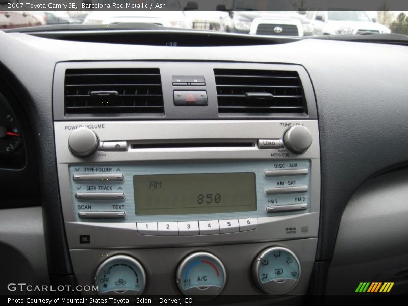 Barcelona Red Metallic / Ash 2007 Toyota Camry SE