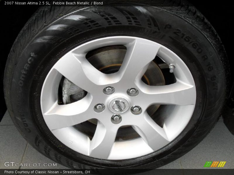 Pebble Beach Metallic / Blond 2007 Nissan Altima 2.5 SL