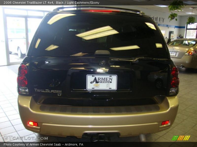 Black / Light Cashmere/Ebony 2006 Chevrolet TrailBlazer LT 4x4