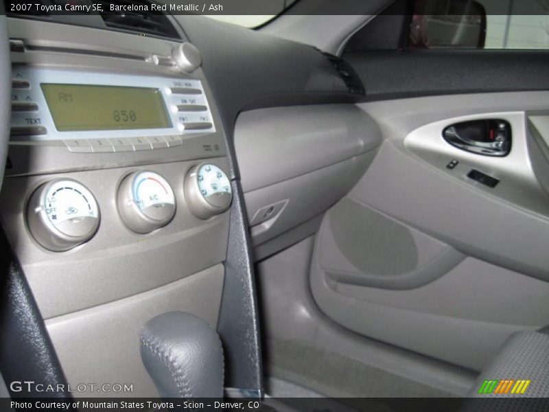 Barcelona Red Metallic / Ash 2007 Toyota Camry SE