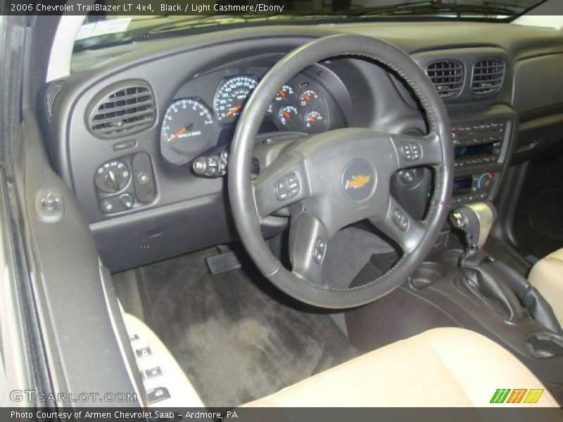Black / Light Cashmere/Ebony 2006 Chevrolet TrailBlazer LT 4x4