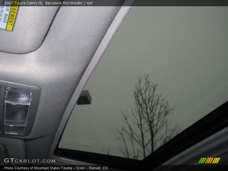 Barcelona Red Metallic / Ash 2007 Toyota Camry SE