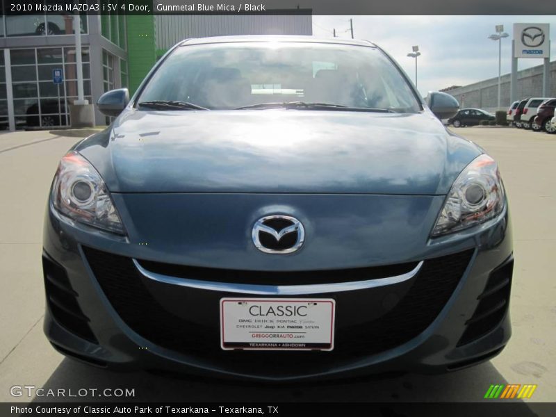 Gunmetal Blue Mica / Black 2010 Mazda MAZDA3 i SV 4 Door