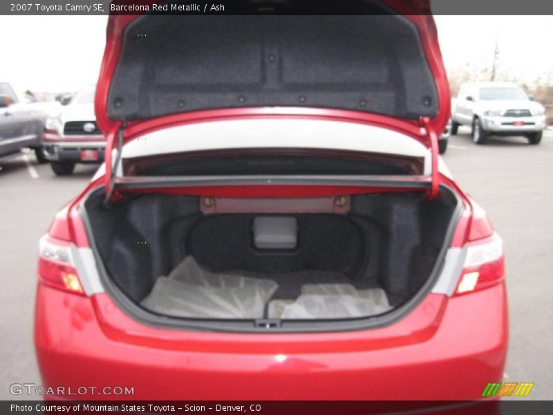 Barcelona Red Metallic / Ash 2007 Toyota Camry SE