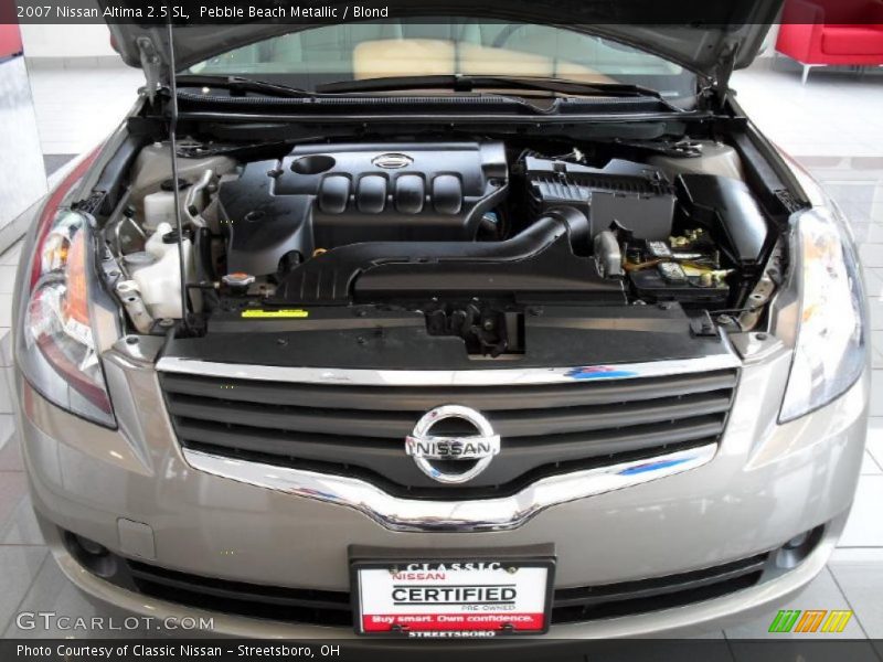 Pebble Beach Metallic / Blond 2007 Nissan Altima 2.5 SL