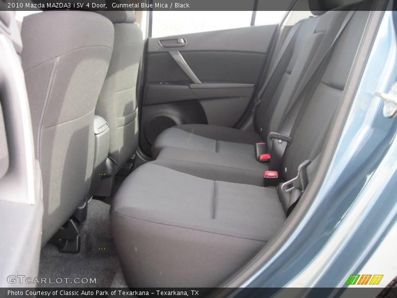 Gunmetal Blue Mica / Black 2010 Mazda MAZDA3 i SV 4 Door