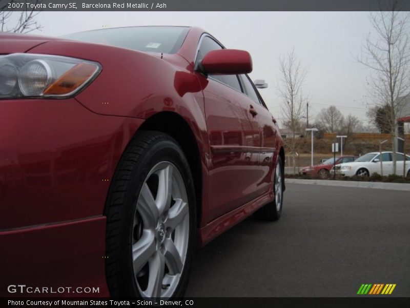 Barcelona Red Metallic / Ash 2007 Toyota Camry SE
