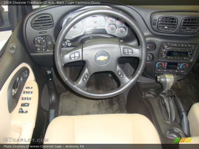 Black / Light Cashmere/Ebony 2006 Chevrolet TrailBlazer LT 4x4