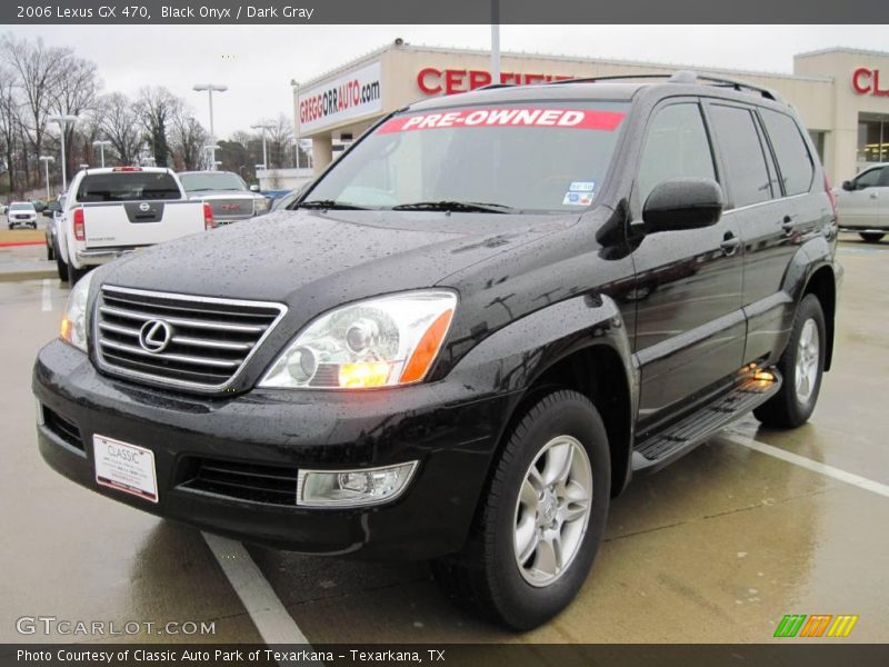 Black Onyx / Dark Gray 2006 Lexus GX 470