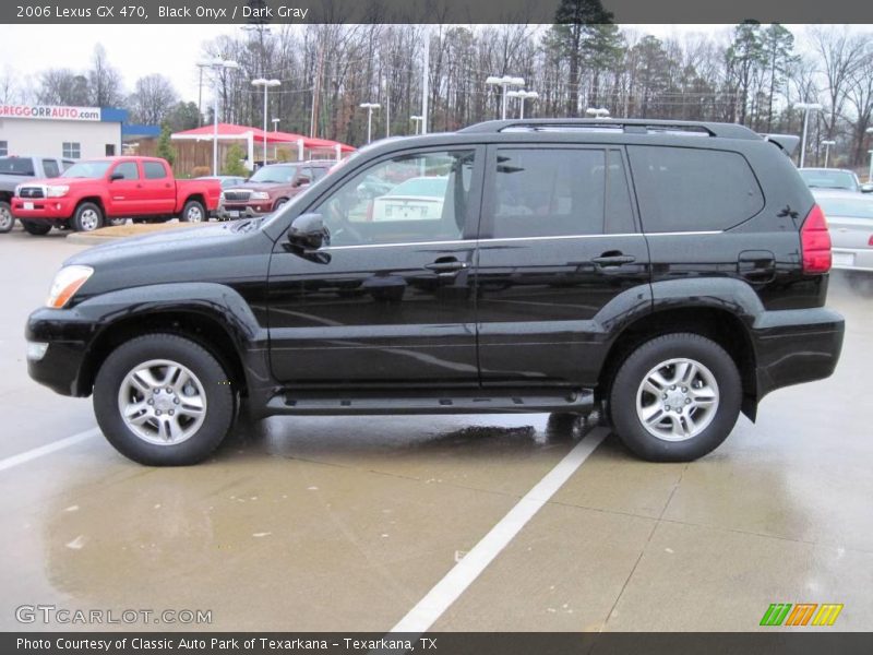 Black Onyx / Dark Gray 2006 Lexus GX 470