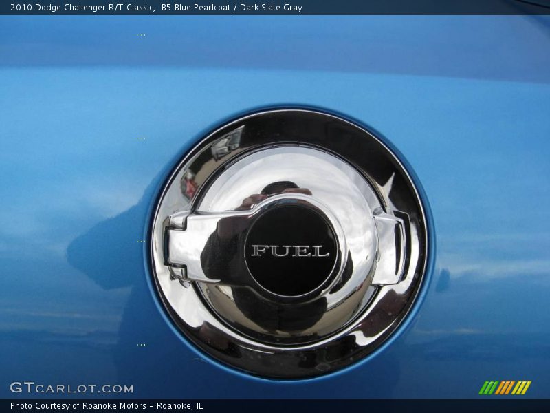 B5 Blue Pearlcoat / Dark Slate Gray 2010 Dodge Challenger R/T Classic