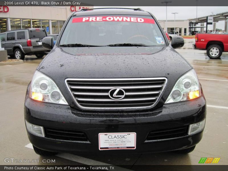 Black Onyx / Dark Gray 2006 Lexus GX 470