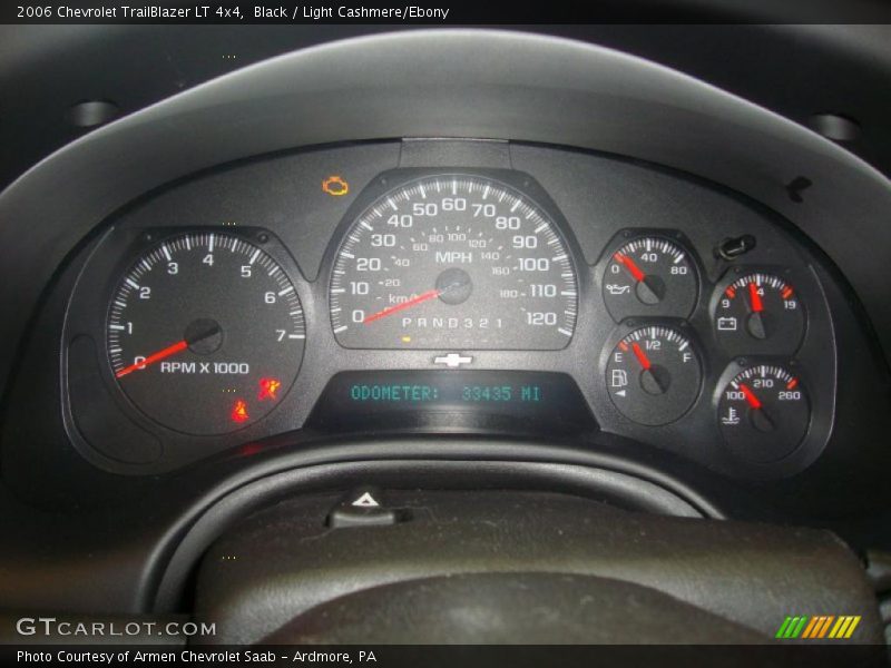 Black / Light Cashmere/Ebony 2006 Chevrolet TrailBlazer LT 4x4