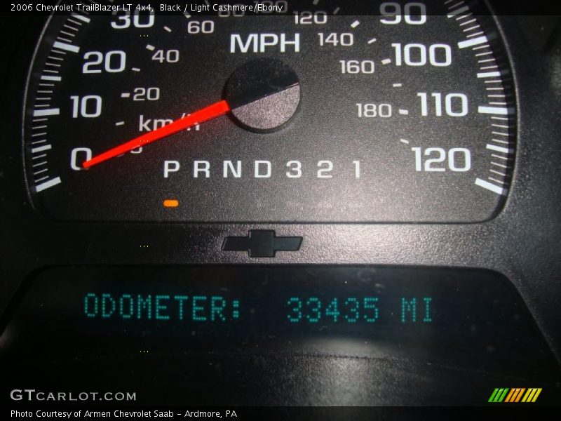 Black / Light Cashmere/Ebony 2006 Chevrolet TrailBlazer LT 4x4
